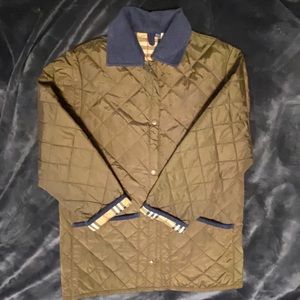 Authentic Women’s Burberry Quilted Jacket Size M